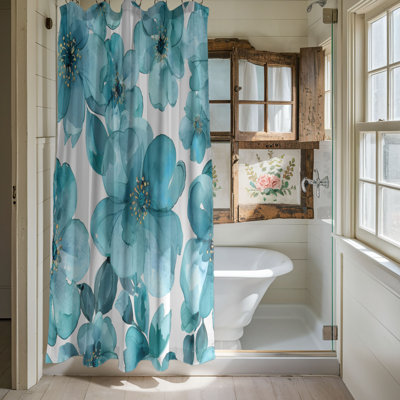 Vitaly Floral Shower Curtain