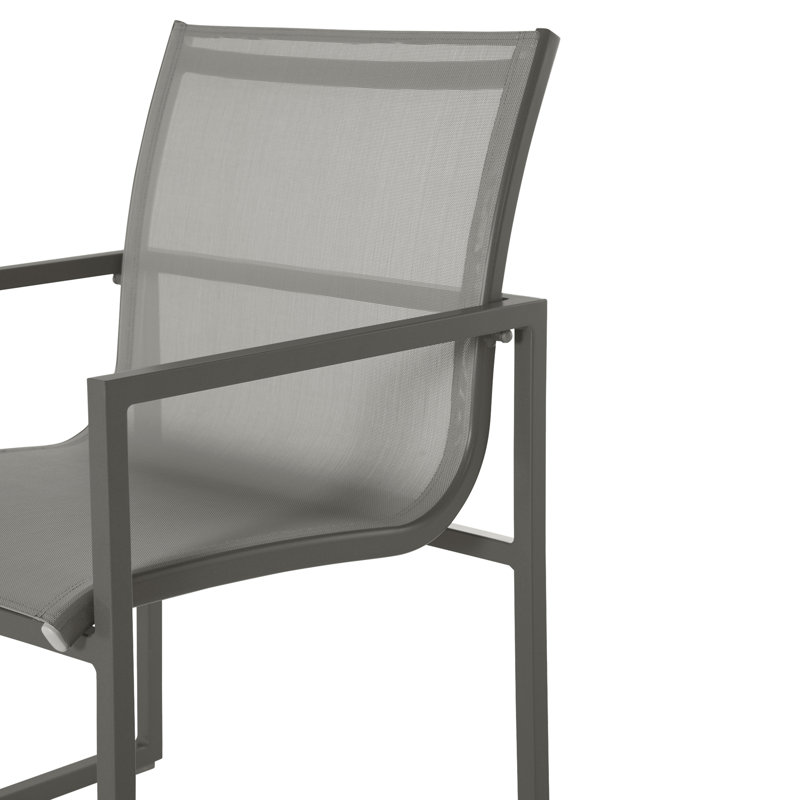 Serenata Sling Arm Chair, Gray