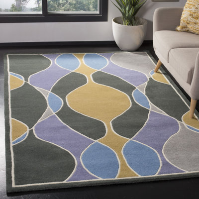 Tapis en laine et viscose Amier Soho