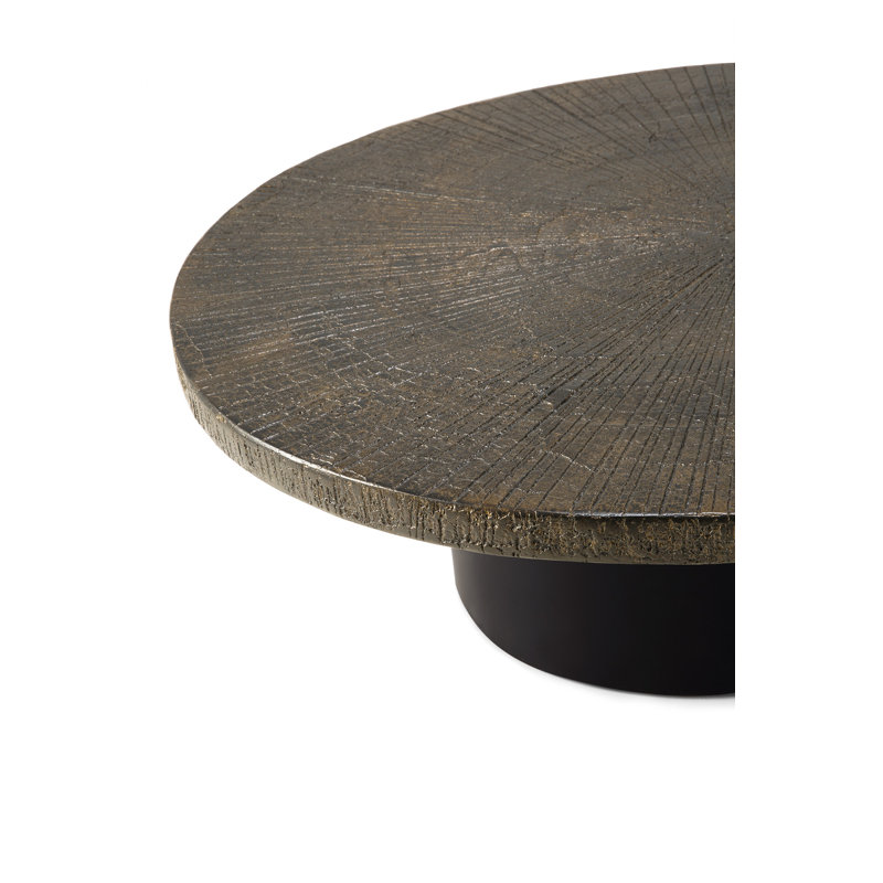 Slice Coffee Table, 13"H x 41.4"W x 37"D