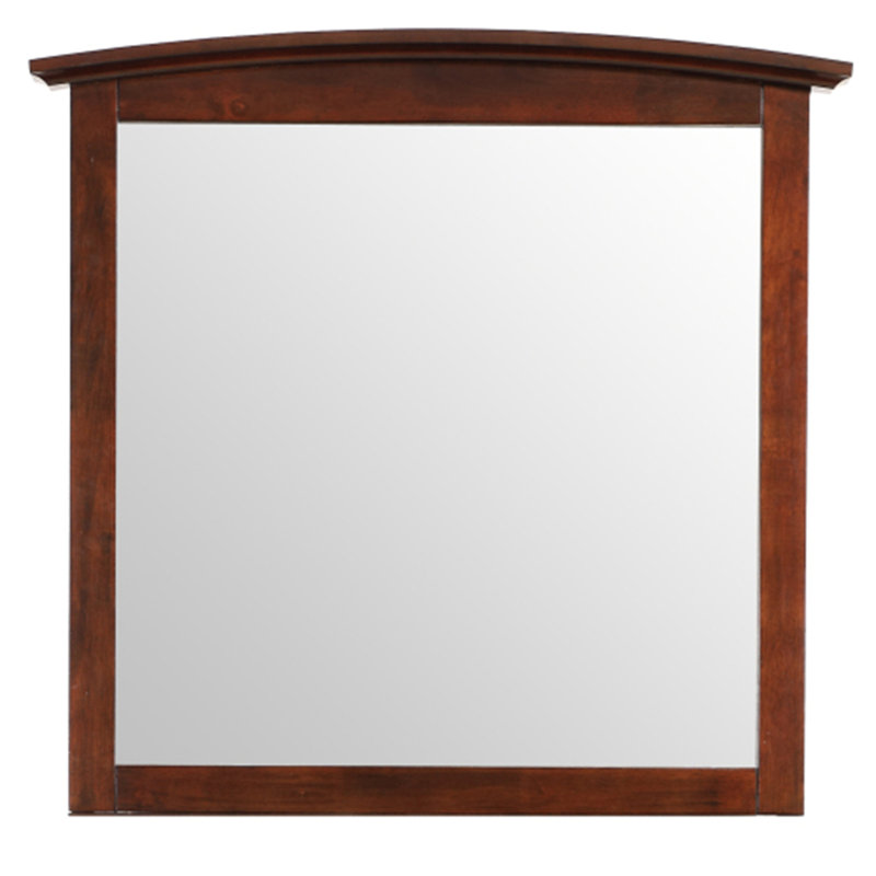Hammond Gray Wall Mirror, Cappuccino