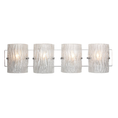 Éclairage pour meuble-lavabo 4 lumières Brilliance