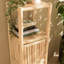Cafferkey 40cm W Solid Wood Shelving Unit