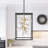 Jacub 4 - Light Square/Rectangle Chandelier