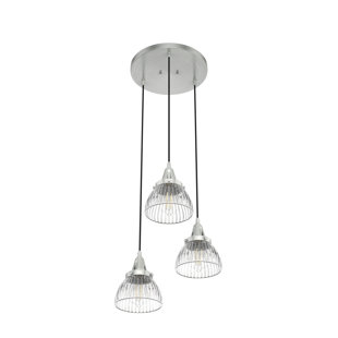 Cypress Grove 3 Light Round Cluster Pendant