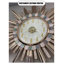 Horloge murale dorée en forme de coquillage-110438352