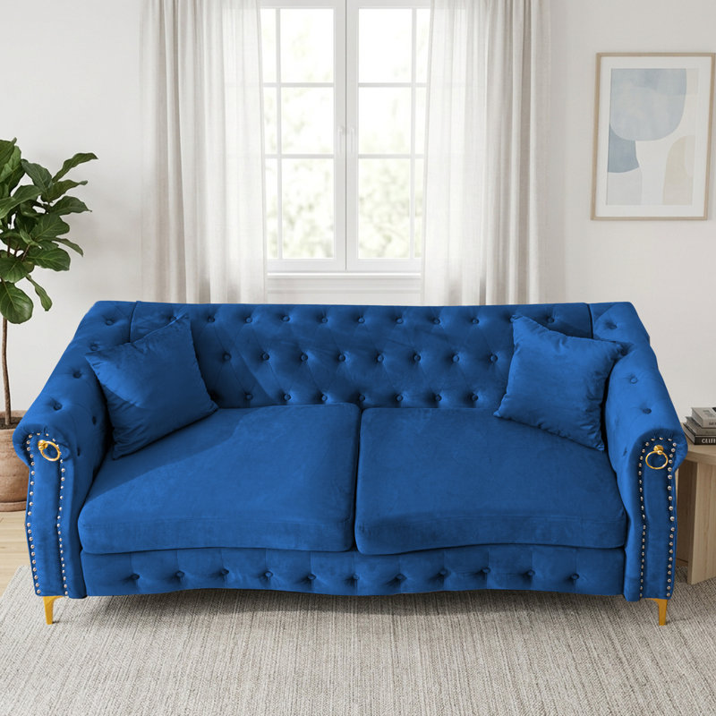 Canapé 83,5 po Comfort, Bleu