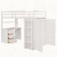 Lit mezzanine avec tiroirs, bureau et garde-robe-1759261893