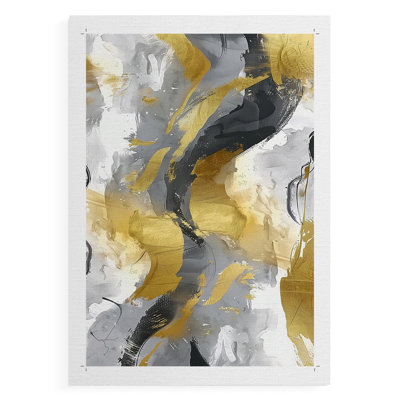 Série ABSTRACT cmxxxv - impression sur toile seulement - non encadrée
