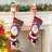 19.00"L Hooked Stocking, Santa