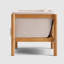 Chaise en teck Haven avec coussins Sunbrella-66452859