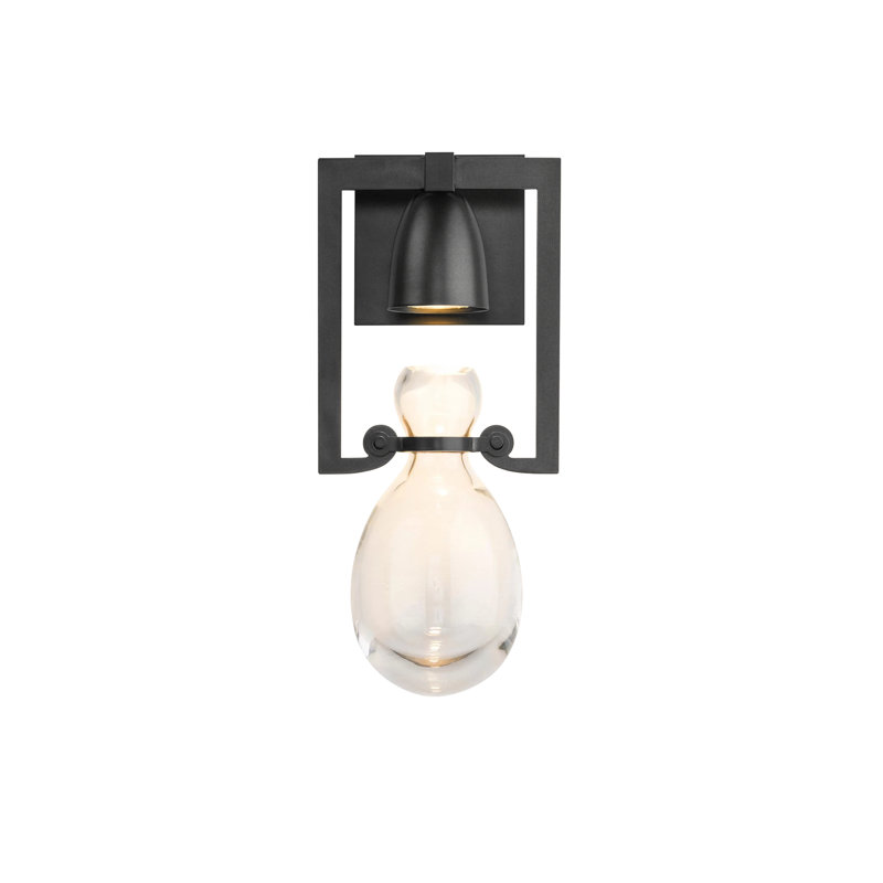 Apothecary 1 - Light Armed Sconce, Black
