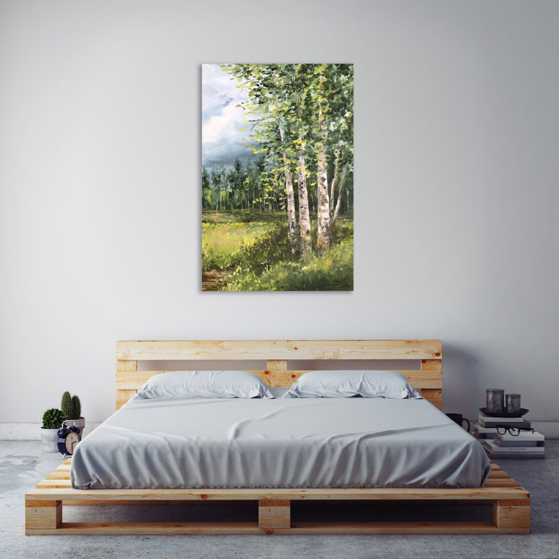 Aspen Meadow - reproduction sur toile tendue, H 60 po x l 40 po x P 1,5 po