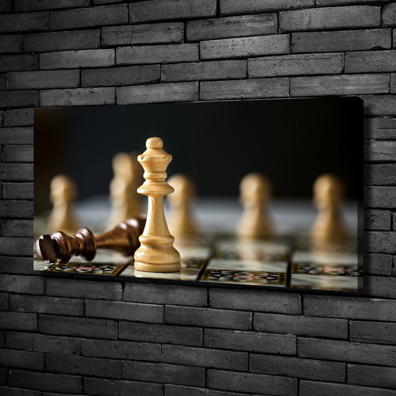 Chess - No Frame Print on Canvas