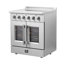 Cuisinière électrique à 4 portes de 30 po en acier inoxydable Galiano, 4 éléments, 4,32 pi³ avec friteuse à air-133106909