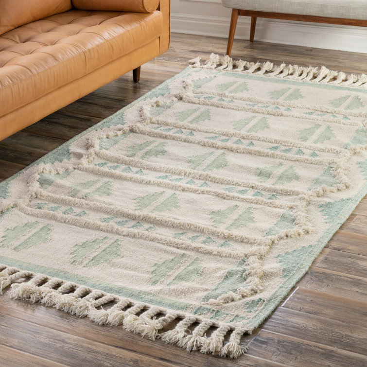 Performance Wool Geometric Indoor Rug