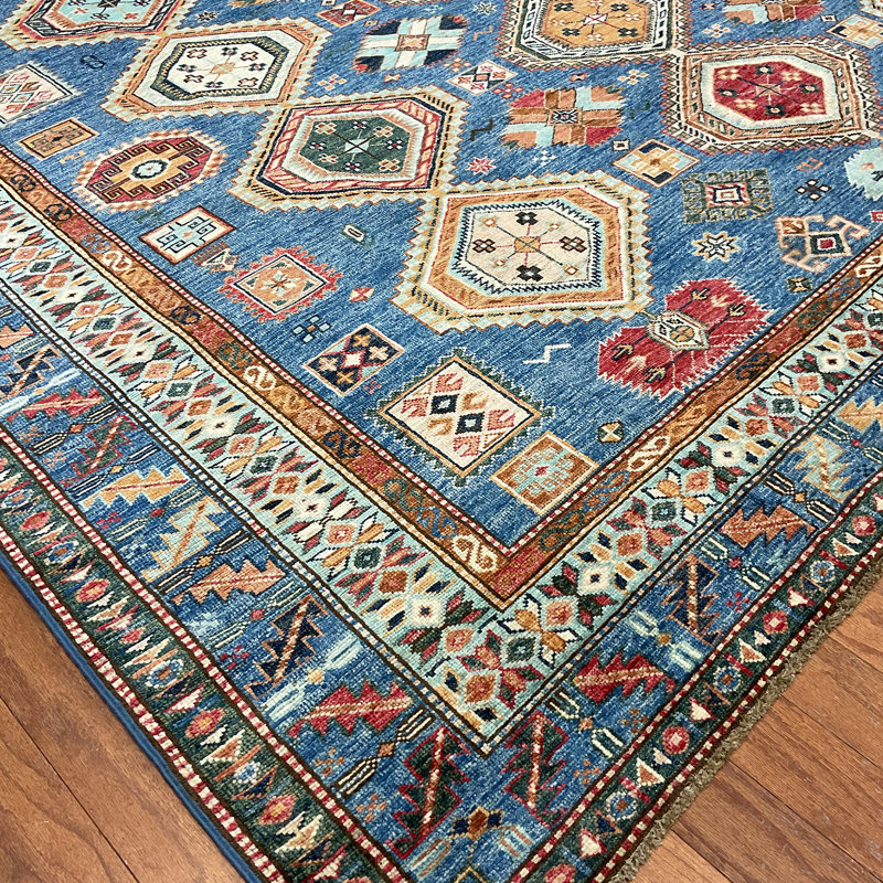 Tapis rectangulaire en laine 8 pi 2 po x 10 pi 3 po One-of-a-Kind