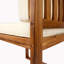 Ensemble de 2 chaises de salle à manger d'extérieur ou d'intérieur modernes, sans accoudoirs, parfaites pour les patios, les balcons et la salle à manger