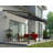 Palram - Canopia Feria 14' W x 10' D Polycarbonate Galvanized Steel Stationary Slope Patio Awning Gray/Diffused-122425640-12179504