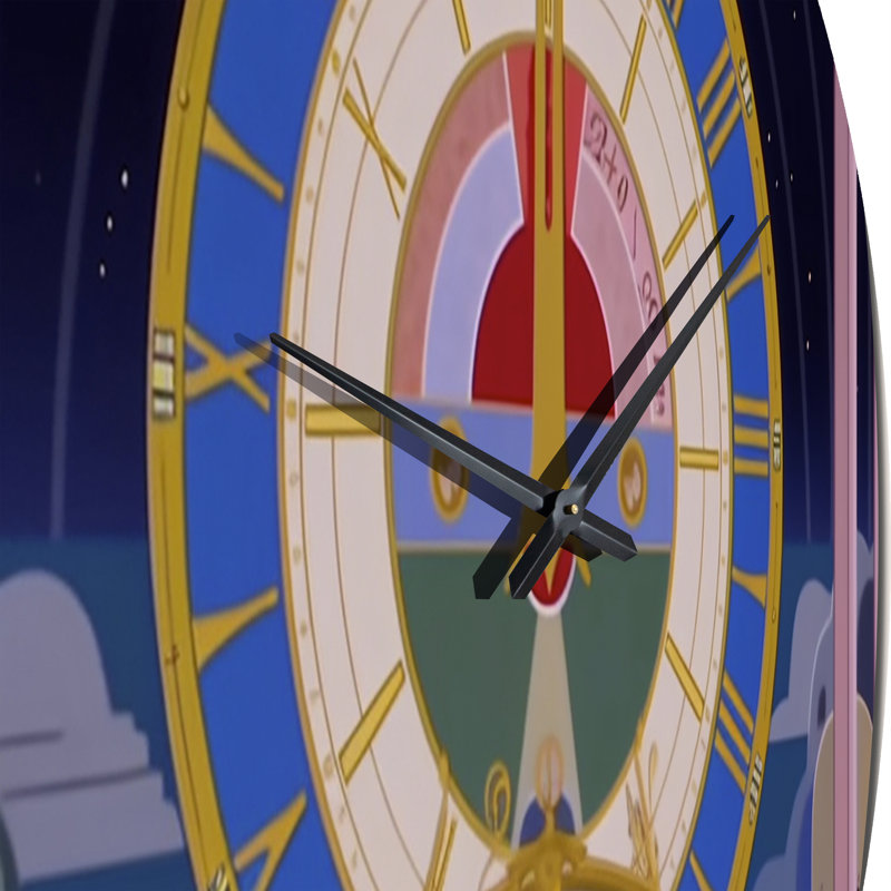 Horloge murale géométrique, Grand