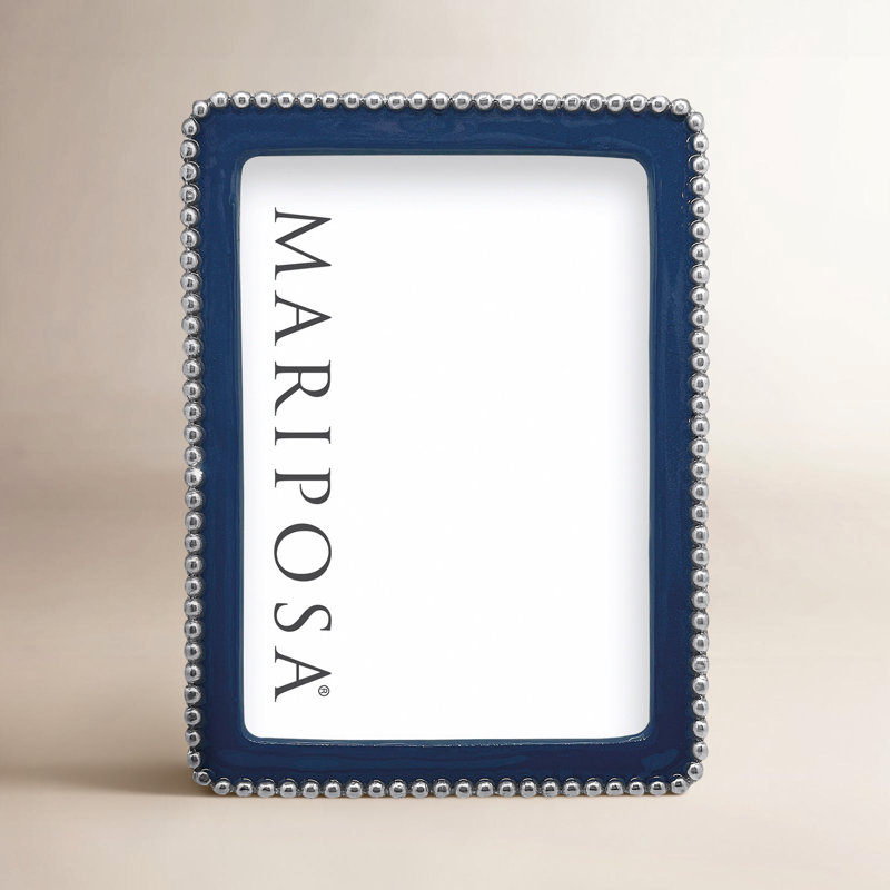 Metal Picture Frame, Blue