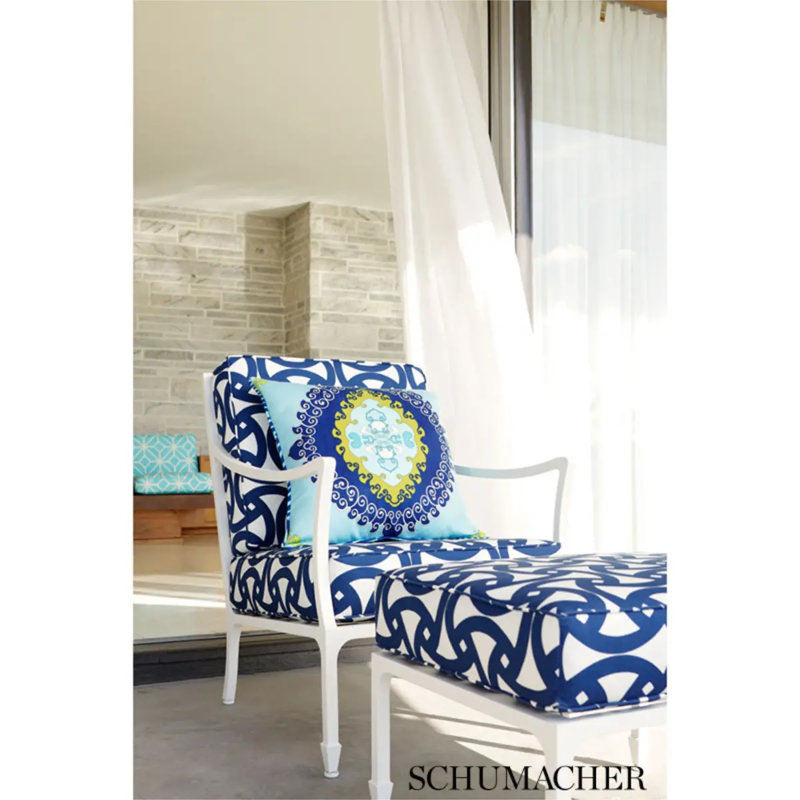 Tissu Schumacher x Trina Turk Super Paradise, PIscine