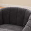 Fauteuil demi-tonneau pivotant surdimensionné (ensemble de 2)-1885883290