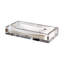 Mike + Ally Luxury Ice Lucite Flat Towel Holder for Bathroom-611912715