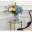 Rose Hydrangea Crackle Vase - 17 Inches