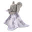 Ensemble-cadeau de 2 pièces doudou gris et blanc Nopa Disney Dumbo