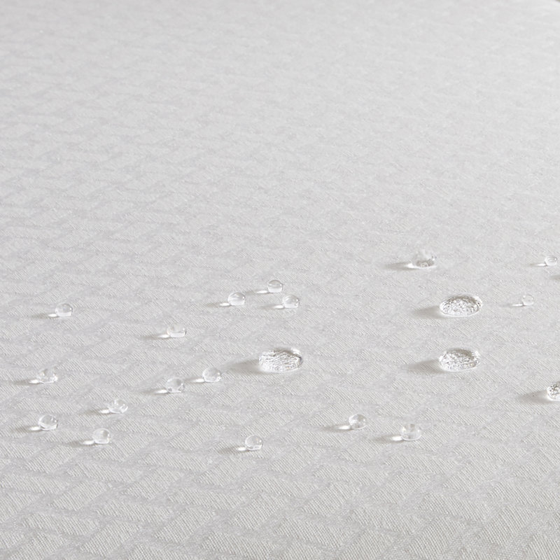 Sealy White Cotton Comfort 3-Sided Contoured Baby Changing Pad