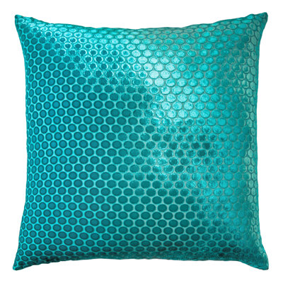 Dots Square Velvet Pillow Cover & Insert