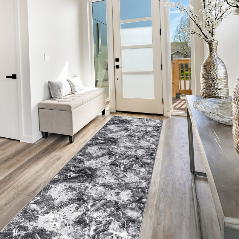 Deontray Solid Colour Indoor / Outdoor Area Rug, Runner 80 x 300 cm
