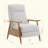 Wood Arm Push Back Recliner-199656848