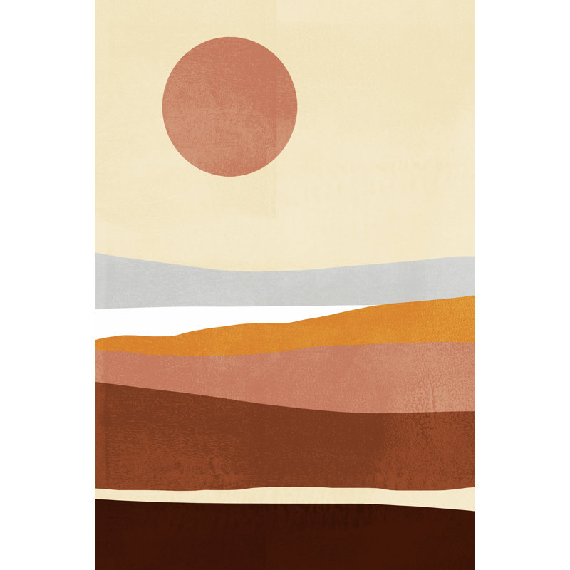 Sunseeker Landscape II by Victoria Borges - Wrapped Canvas Print, 122cm H x 81cm W