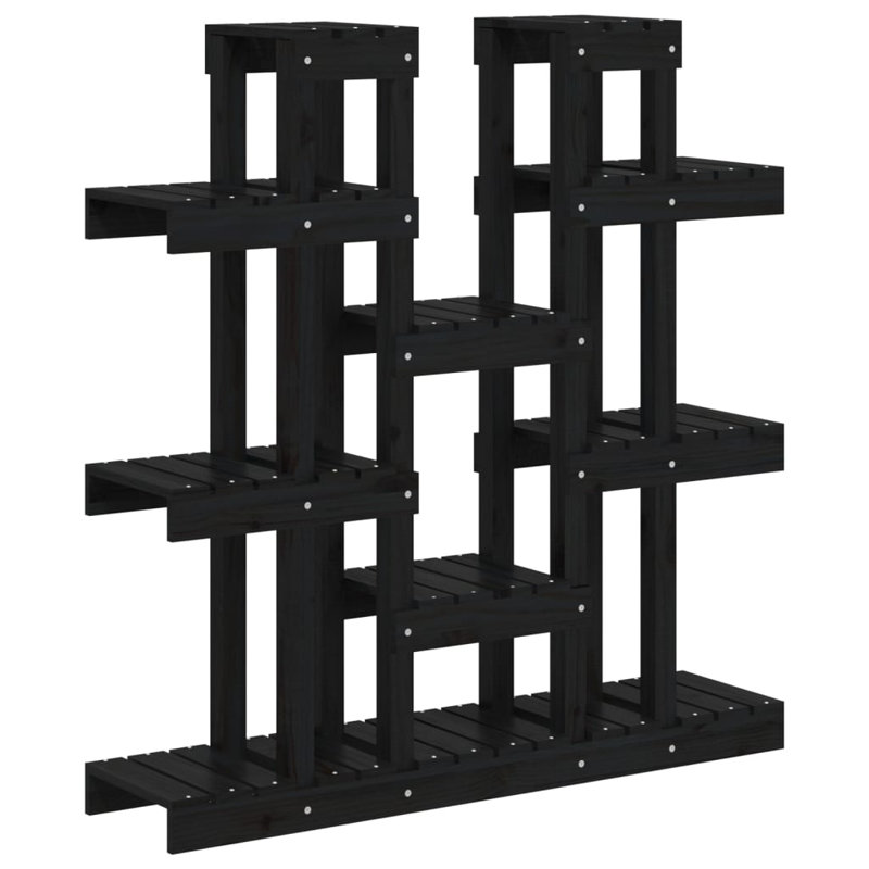 Rucks Plant Stand, black, 104.5 x 25 x 109.5 cm