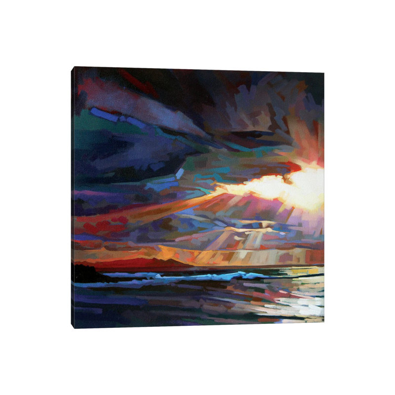 Towards Mullaghmore by Kevin Lowery - Wrapped Canvas Painting, 30.48 cm H x 30.48 cm W