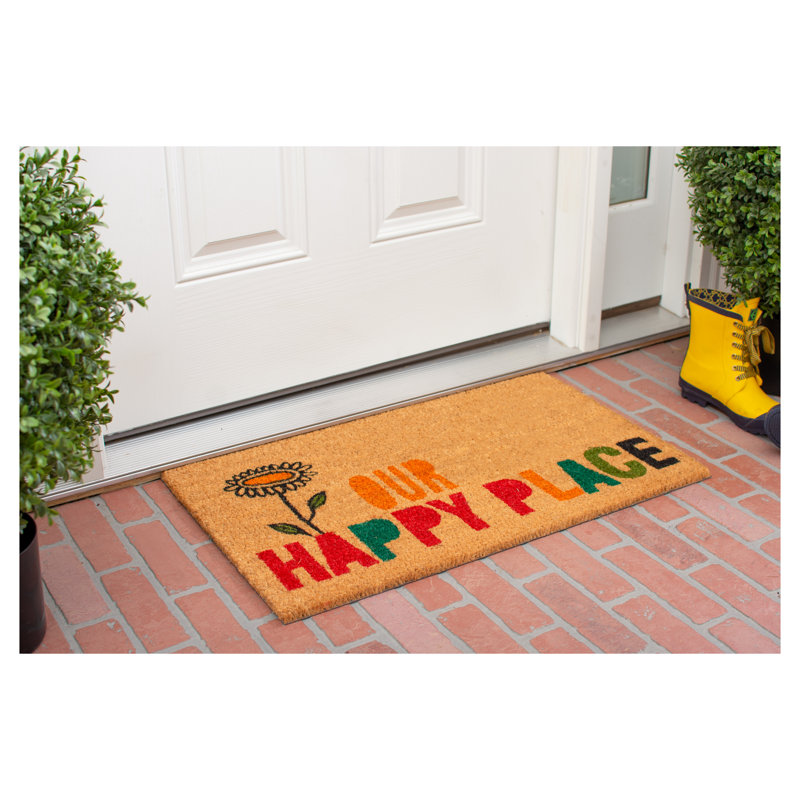 Leeanna Non-Slip Outdoor Doormat