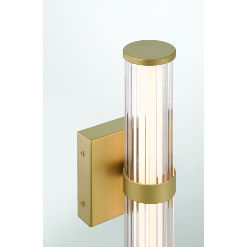 Fayton 14" LED Sconce, Gold