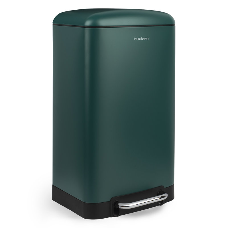 Abfalleimer mit Fußpedal, Green, 30 L