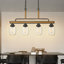 Luminaire suspendu à 4 lumières pour îlot de cuisine