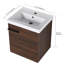 Ensemble de meuble-lavabo flottant simple 18 po avec plateau en céramique Breana-1092301191