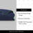kate spade new york Scalloped Edge Twin Quilt Bedding Set, All Season 2-Piece Set, Navy-111312999-111312998