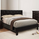 Maren Vegan Leather Platform Bed