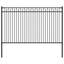 Powder-Coated Steel Fence Panels Included-124587244