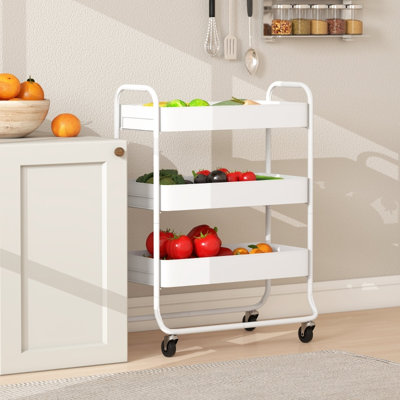 Metal Kitchen Cart