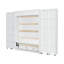 Lit escamotable mural Murphy avec portes de rangement-1387547173