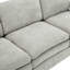 89 po Cozy rembourré 3 places surdimensionné Canapé 3 places surdimensionné Canapé à 2 places Coussin moelleux pour le salon-2002150143