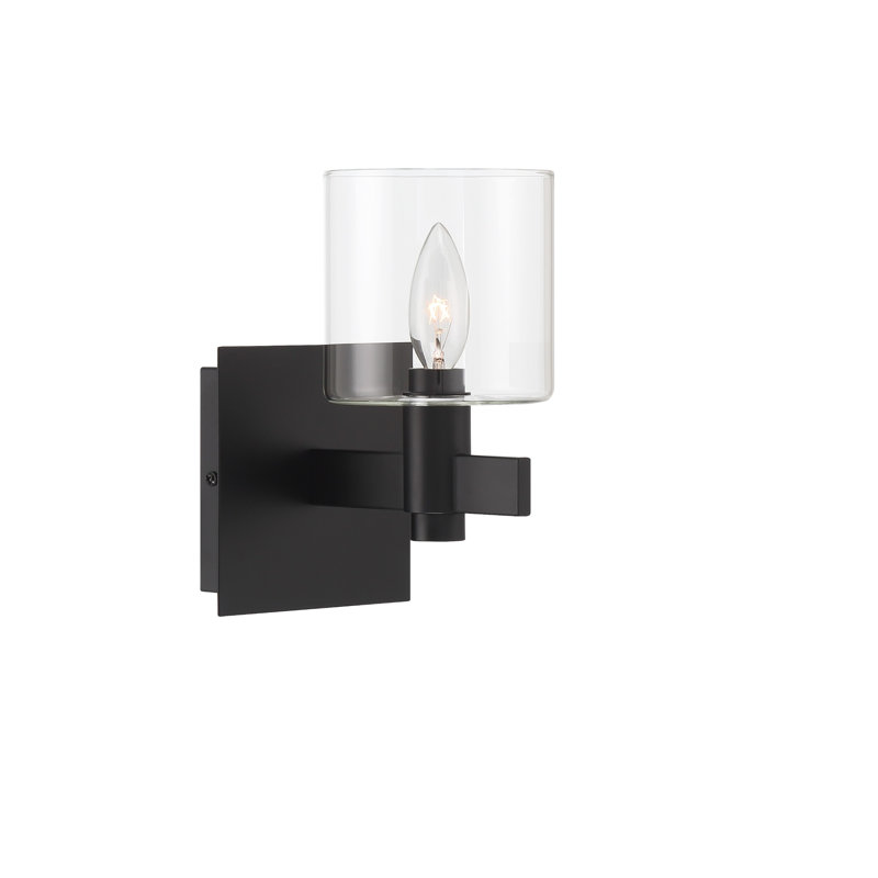 Applique murale 1 lumière , Black