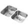 31.25" L x 20.5" W Double Basin Undermount Kitchen Sink with Grid and Drain Assembly
